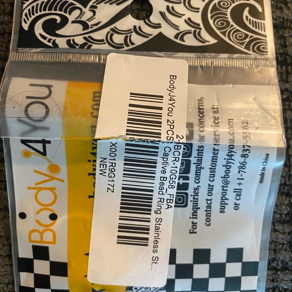 BodyJ4You 2PC Ball Closure Ring Stainless Steel 10G-20G BCR - Picture 3 of 4